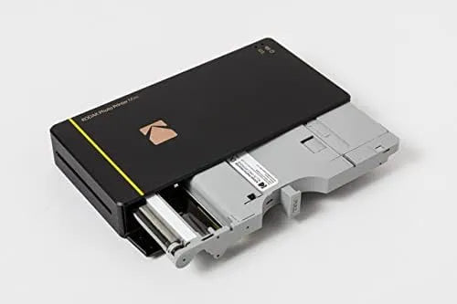 Kodak Mini Portable Mobile Instant Photo Printer - Wi-Fi & NFC Compatible - Wirelessly Prints 2.1 x 3.4" Images, Advanced DyeSub Printing Technology (Black) Compatible with Android & iOS