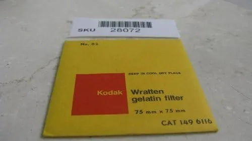 Kodak CAT 149 6116 Wratten Gelatin Filter No. 82