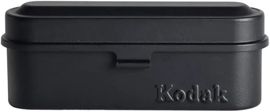 Kodak Steel 35mm FIlm Roll Case, Holds 5 Rolls (All Black)