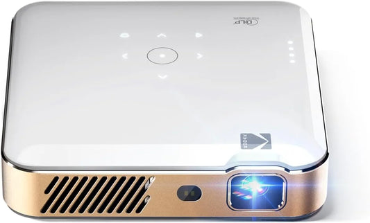 KODAK Luma 500 Mini Projector, Movie Projector, Google TV, White