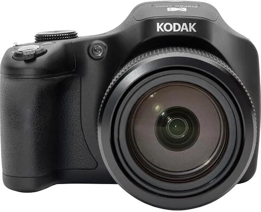 Kodak PIXPRO AZ653 Digital Camera (Black) 20MP Digital Camera Travel Bundle