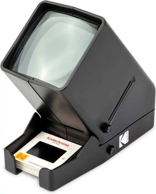Kodak 35mm Slide & Film Viewer, LED Lighted, 3X Magnification, Handheld