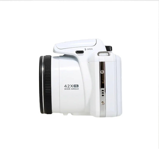 Kodak PIXPRO AZ425 20MP 42x Zoom Vlogging Digital Camera (White) Bundle