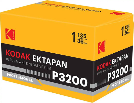Kodak Ektapan P3200 Black and White 135 Negative Roll Film, 36 Exposures