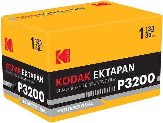 Kodak Ektapan P3200 Black and White 135 Negative Roll Film, 36 Exposures