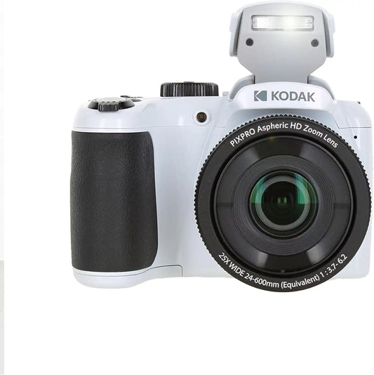 Kodak PIXPRO AZ255 Digital Camera (AZ255WH) + Case Bundle