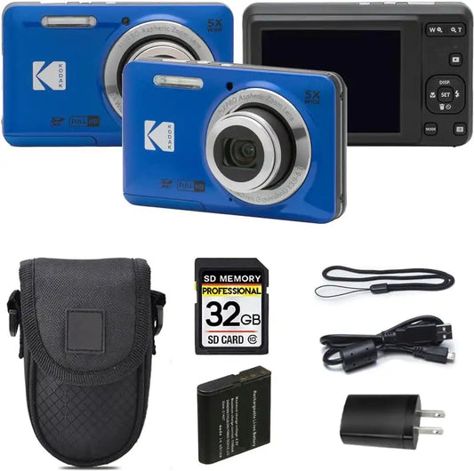 Kodak PIXPRO FZ55 Digital Camera Blue