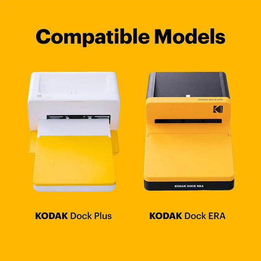 KODAK Dock 4x6” Cartridge Refill, 80 Sheets, Dock Plus & Dock Era