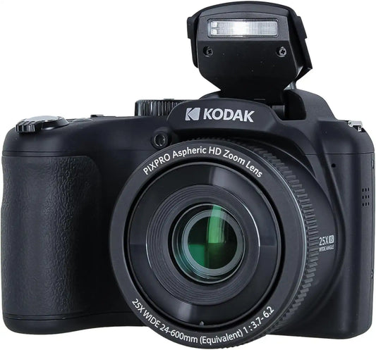Kodak PIXPRO AZ255 Digital Camera (AZ255BK) + Case Bundle