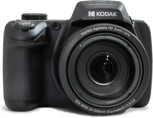 Kodak PIXPRO AZ528 16MP Astro Zoom Digital Camera Bundle (Black)