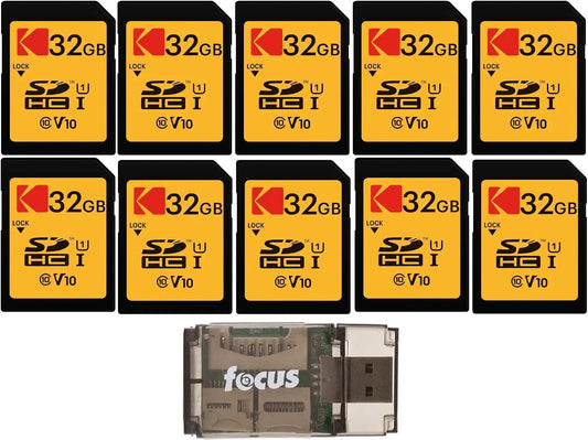 Kodak 32GB SDHC Memory Card Bundle