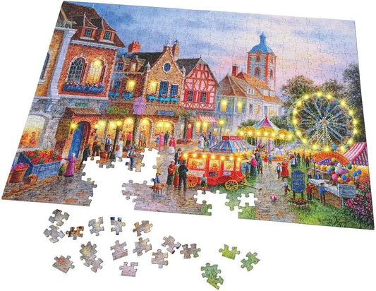 RoseArt - Kodak Premium - Beary Patch Park - 500 Piece Jigsaw Puzzle for Adults