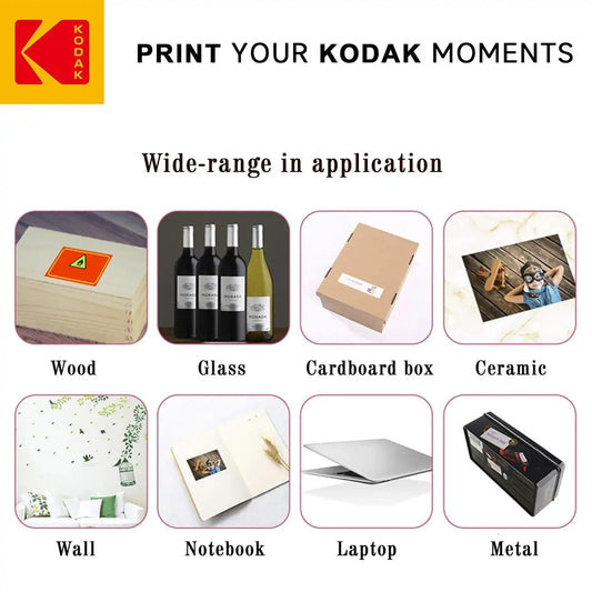 KODAK Photo Sticker Paper Glossy, 8.5”x11”, 50 Count, 120gsm