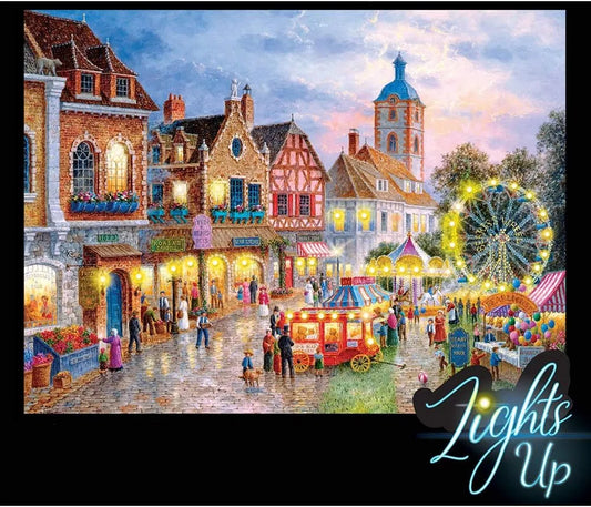 RoseArt - Kodak Premium - Beary Patch Park - 500 Piece Jigsaw Puzzle for Adults