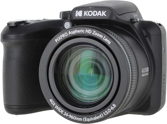 Kodak PIXPRO AZ405 Digital Camera (AZ405BK) + Case Bundle