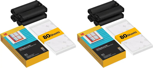 KODAK Dock 4x6” Cartridge Refill, 160 Sheets, Dock Plus & Dock Era