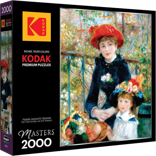 RoseArt Kodak Masters The Two Sisters On The Terrace 2000 Piece Puzzle