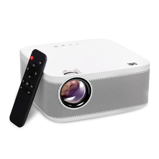KODAK FLIK X10 Projector, Native 1080p, Mini Projector, White