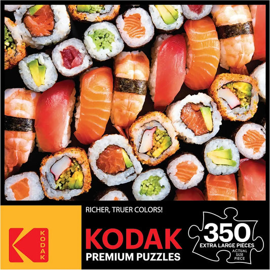 RoseArt Kodak Premium Japanese Sushi Collection Jigsaw Puzzle, 350 Piece