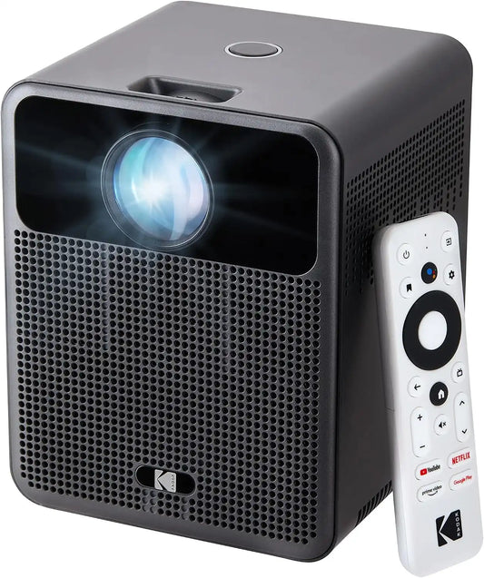 KODAK FLIK HD10 Smart Projector, Android TV, 1080p, WiFi