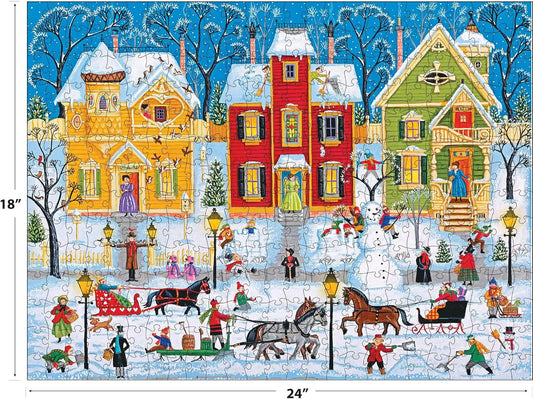 RoseArt Kodak Premium After the Snow Falls 350 Piece Jigsaw Puzzle