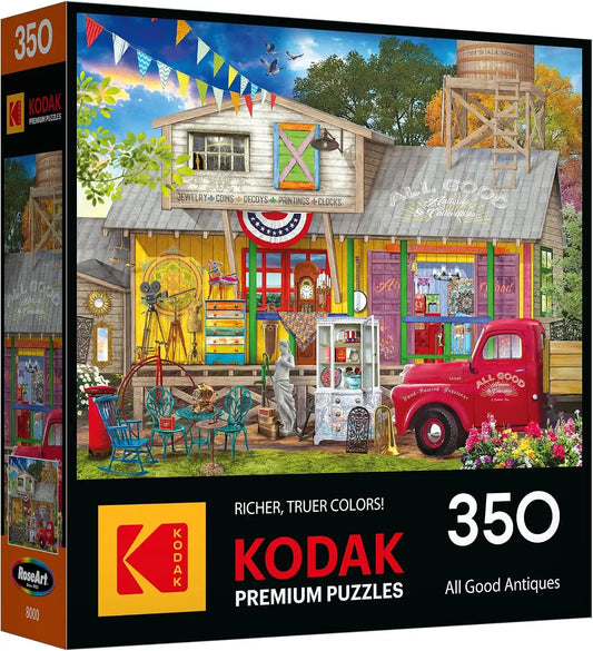 RoseArt Kodak Premium All Good Antiques 350 Piece Jigsaw Puzzle for Adults