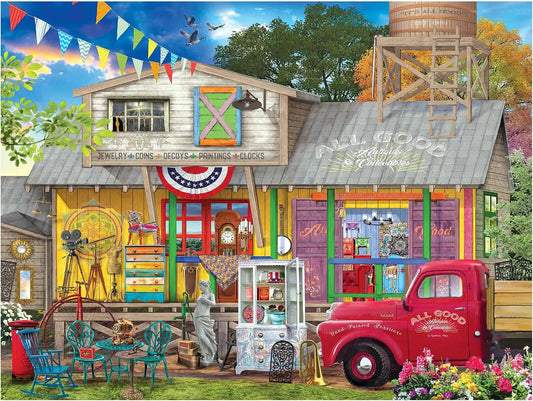 RoseArt Kodak Premium All Good Antiques 350 Piece Jigsaw Puzzle for Adults