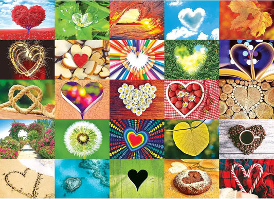 RoseArt - Kodak Premium Cork - Love is Everywhere - 1000 Piece Jigsaw Puzzle for Adults