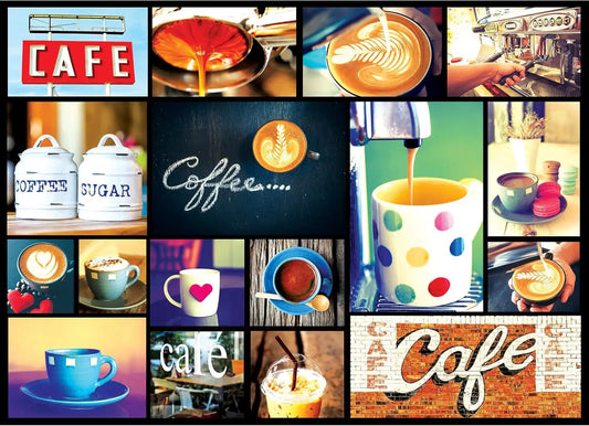RoseArt - Kodak Premium Cork - Coffee - 1000 Piece Jigsaw Puzzle for Adults