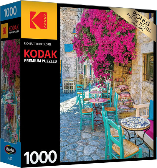 RoseArt - Kodak Premium - Village Areopoli - 1000 Piece Jigsaw Puzzle for Adults