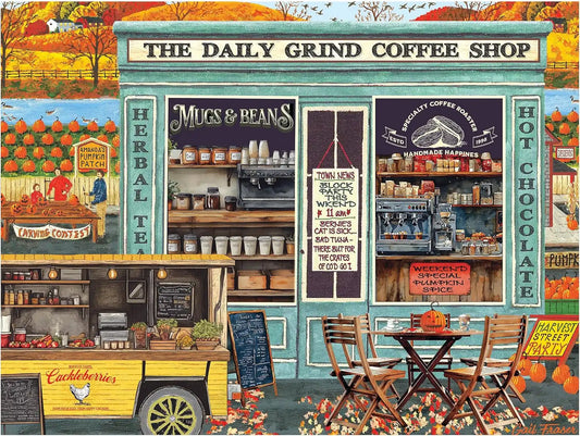 RoseArt Kodak Premium The Daily Grind 350 Piece Jigsaw Puzzle