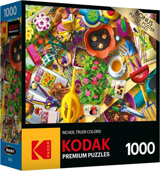 RoseArt - Kodak Premium - Inside The Gardener's Shed - 1000 Piece Jigsaw Puzzle for Adults
