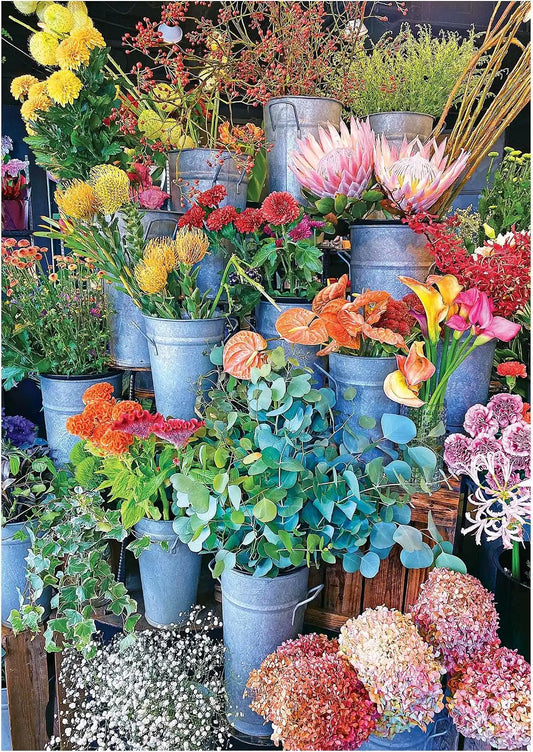 RoseArt Kodak Camera to Canvas Colorful Flowers 2-Pack 500 Piece Jigsaw