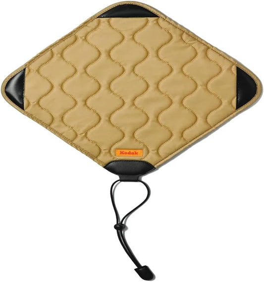 KODAK Camera Wrap Size M 31x31cm - Water-Resistant, Anti-Scratching and Dust-Free Protective Cloth for Mirrorless Camera, Compact Camera, Prime Lens (Khaki) [ONE Item]