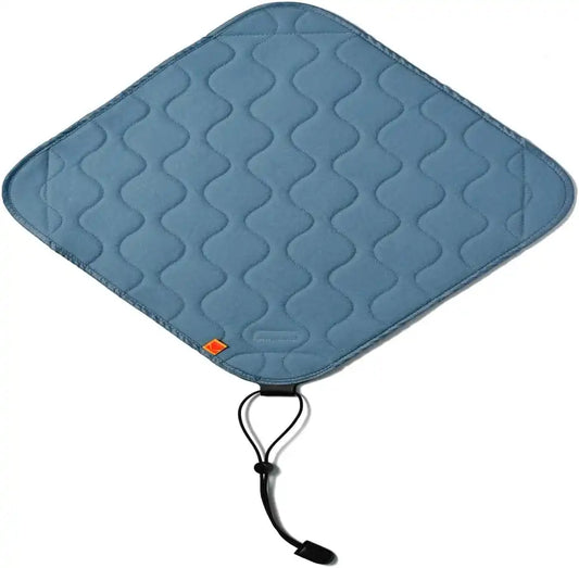 KODAK Camera Wrap Size L 38.5x38.5cm - Water-Resistant, Anti-Scratching and Dust-Free Protective Cloth for SLR Camera, Tele Lens (Steel Blue) [ONE item]