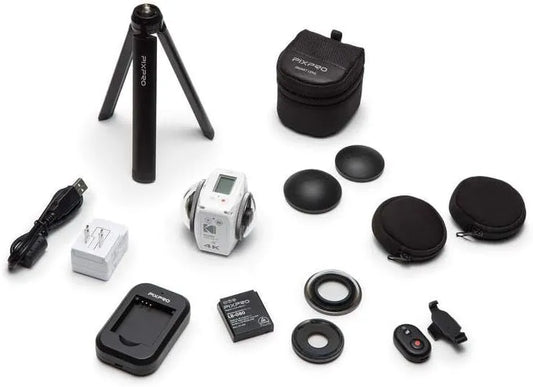 KODAK PIXPRO ORBIT360 4K 360 Degree VR Camera Adventure Pack