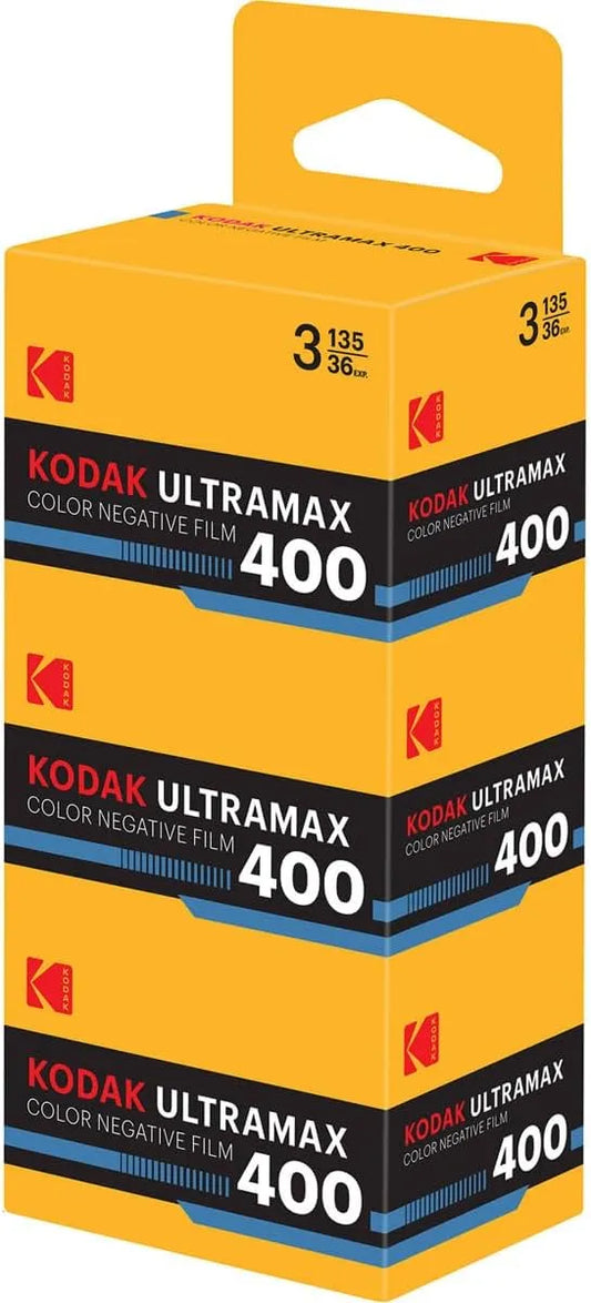 KODAK ULTRAMAX 400 Color Negative Film 135-36 3-Pack