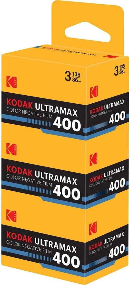 KODAK ULTRAMAX 400 Color Negative Film 135-36 3-Pack