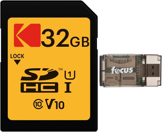 Kodak 32GB SDHC Memory Card Bundle