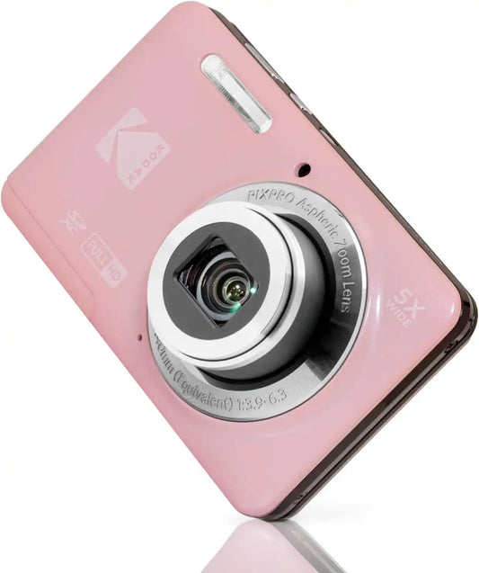 Kodak PixPro Friendly Zoom FZ55 16MP 1080p Full HD Camera (Pastel Pink)