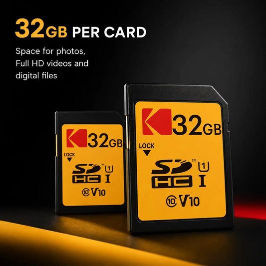 Kodak 32GB SDHC Memory Card Bundle