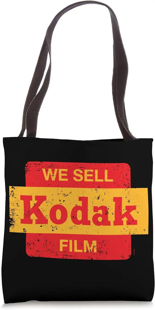 Vintage 'We sell Kodak Film' Tote Bag