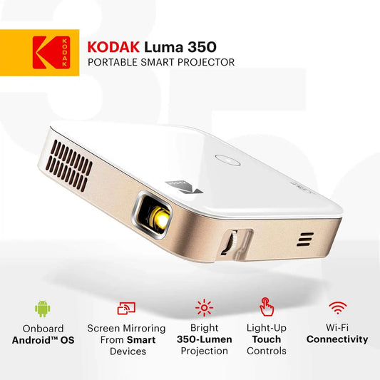KODAK Luma 350 Smart Projector, WiFi, Bluetooth, Soft Case