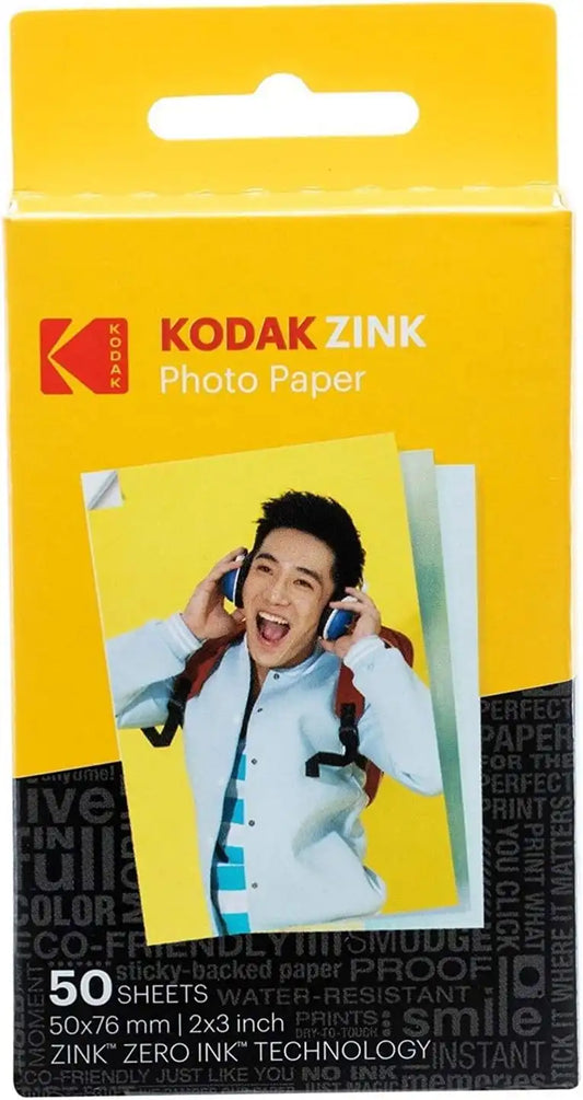 Kodak 2x3ʺ Premium Zink Paper Starter Kit with Photo Album