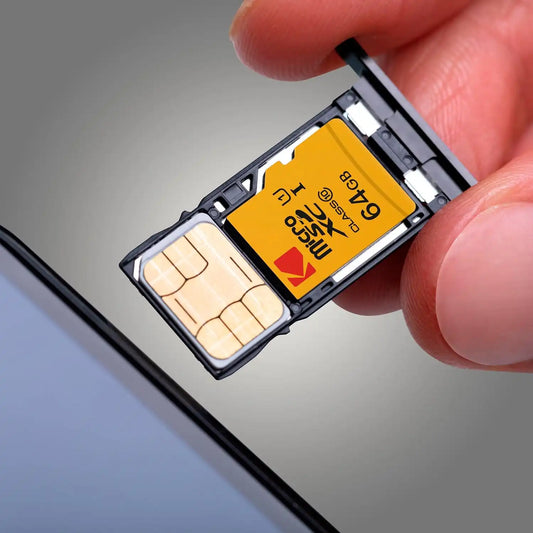 Kodak 64GB Class 10 UHS-I U1 MicroSDXC Card with Adapter 10x Write Speed