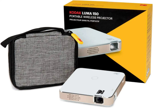 KODAK Luma 150 Mini Projector with Battery & Soft Case