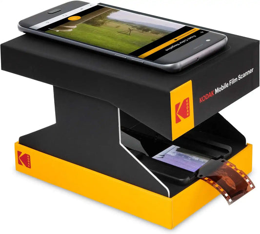 KODAK Mobile Film Scanner, 35mm Negative Scanner & Slide Viewer, App-Based