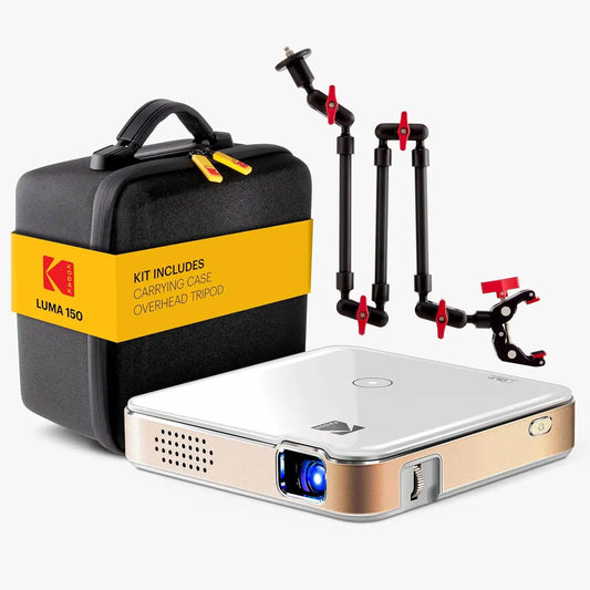KODAK Luma 150 Mini Projector Kit, Art Projector for Tracing, White, Pocket