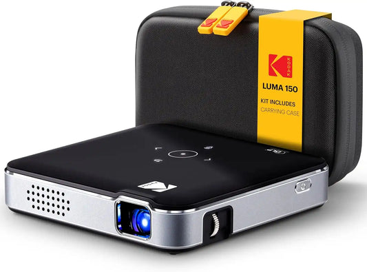 KODAK Luma 150 Projector, Portable Movie Projector, Black