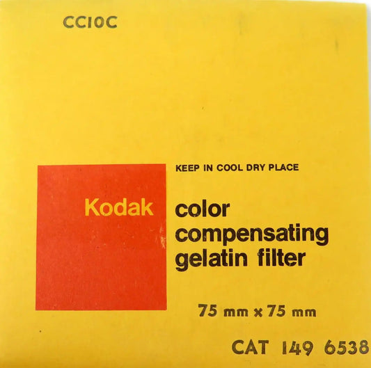 Cyan Color Compensating Filter, 75 x 75mm, Kodak